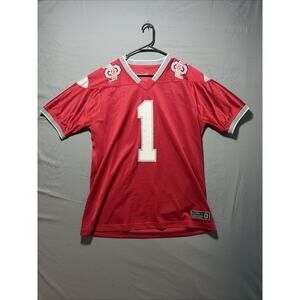 Ohio State Authentic Apparel Jersey Large Designed In Columbus Tag